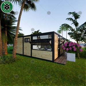 บ้านสำเร็จรูปพับได้แบบขยายได้ 2 ห้องนอน สไตล์โมเดิร์น สำหรับอยู่อาศัย โรงแรม สำนักงาน หรือบ้านเคลื่อนที่ - Product Image 6