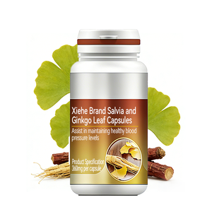 Salvia <span class=keywords><strong>Ginkgo</strong></span> <span class=keywords><strong>Biloba</strong></span> Extract Capsules 1,3g Tanshinone 0,9g Flavonoïden Volwassenen Biologische Circulatie Ondersteunende Supplement OEM - Product Image 5
