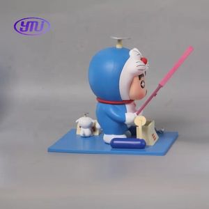 Pastello Shin Chan Doraemon Crossover macchina del tempo porta figura in scatola decorazione da collezione - Product Image 4