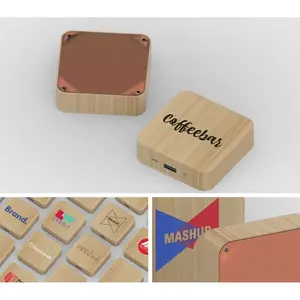 Powerbank in bambù - Product Image 1