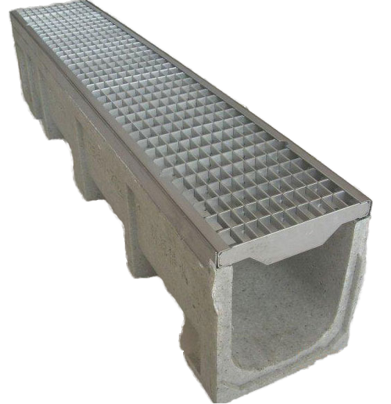 Steel Grating Pavement Structure Steel Grating / Metal Stainless Steel Floor Drain Grate / Drainage Grating Cover