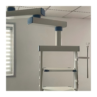 Nouvelle tour médicale multifonctionnelle Herta 2025 pour lit d'hôpital, avec pendentif chirurgical à bras unique, certifiée CE ISO, blanche, pour usage en USI