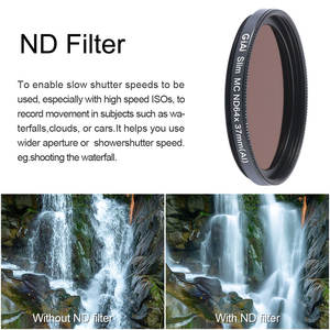 GiAi MRC 37MM Camera Filterset ND8 ND16 ND64 ND1000 CPL met Klemhouder Mobiele Telefoon Accessoire - Product Image 3