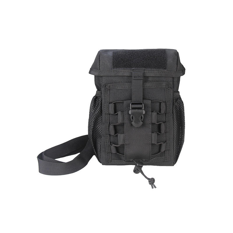 Black + nylon shoulder strap