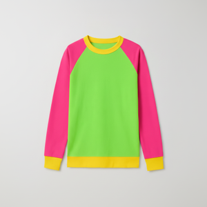 High Quality Custom Printed Men's <b>Raglan</b> <b>Sleeve</b> Long <b>Sleeve</b> <b>T</b>-<b>Shirt</b> Casual Oversized Polyester/Cotton Knitted Fabric - Product Image 1