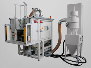 Nieuwe Volautomatische Rotary Shot Straalmachine Ce Gecertificeerd 1 Jaar Garantie Voor Versnelling/Remblok Reiniging Motor Motor Versnellingsbak - Product Image 2