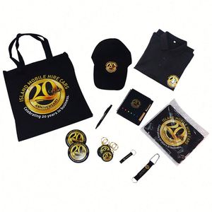 Design Custom logo Low Price Gift Set T-shirt Hat Black Corporate Promotional Gift Set for Activities Business - Product Image 3