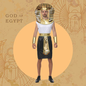 Disfraz <span class=keywords><strong>de</strong></span> Cosplay <span class=keywords><strong>de</strong></span> Faraón Egipcio <span class=keywords><strong>para</strong></span> adultos, disfraz <span class=keywords><strong>de</strong></span> Halloween <span class=keywords><strong>para</strong></span> <span class=keywords><strong>hombres</strong></span> <span class=keywords><strong>para</strong></span> fiesta <span class=keywords><strong>de</strong></span> Carnaval - Product Image 2