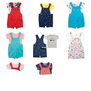2025 fabbrica Casual <span class=keywords><strong>per</strong></span> <span class=keywords><strong>bambini</strong></span> t-shirt tuta sottile a due pezzi <span class=keywords><strong>per</strong></span> ragazzi ragazze chiusura a bottone <span class=keywords><strong>per</strong></span> 0-3 anni <span class=keywords><strong>per</strong></span> l'estate - Product Image 6