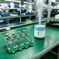 Carte de contrôle PCBA pour humidificateur avec matériaux FR-4, fonctions intelligentes et caractéristiques de sécurité pour usage domestique et commercial, solutions OEM personnalisées