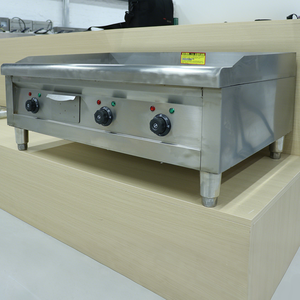 Plancha de Acero Inoxidable Comercial HELAXEN - 9000W de Alta Potencia, Equipo de Cocina para Restaurantes, Grado Catering D36-90E, 1. Tubo en Forma de U - Product Image 4