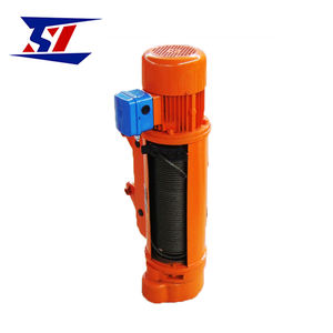 Pengangkat 30 meter kecepatan ganda tunggal tipe CD MD 0,5 ton 1ton 2ton 5ton 8ton kait ganda tali kerekan listrik - Product Image 3