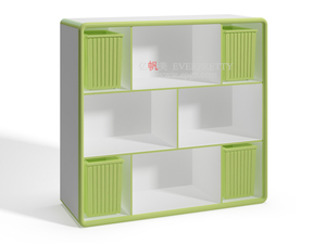 Mobiletto Moderno in Legno per Bambini con Contenitori e Organizzatore Giocattoli - Sicuro, Durevole e Multifunzionale per Aree Gioco Domestiche - Product Image 4