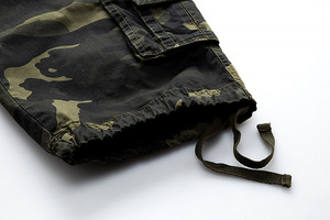 Nuevos Pantalones Cortos Cargo Holgados de Camuflaje para Hombre, Pantalones Cortos de Camuflaje Frescos para Verano - Product Image 6