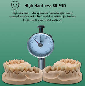 Pont de couronne temporaire en résine pour imprimante 3D dentaire LCD DLP, 1kg - Product Image 2