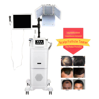 Máquina Vertical de Cuidado del Cuero Cabelludo Litian ABS con Detección de Raíces Capilares para Uso en Salón y en Casa