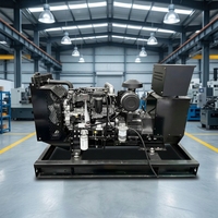 Générateur diesel Perkins 110 kW à châssis ouvert, refroidi par eau, triphasé, démarrage automatique pour alimentation industrielle de première nécessité, CE ISO