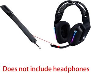 Micro de perche détachable de haute qualité de 3.5mm avec remplacement de microphone de casque sans fil pour accessoires de casque Logitech <span class=keywords><strong>G733</strong></span> - Product Image 6