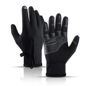 Gants d'hiver imperméables avec logo personnalisé, antidérapants, compatibles avec les écrans tactiles, gants de ski en polyester pour femmes et hommes - Product Image 2
