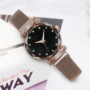 D2020 orologio al quarzo di lusso da donna magnete in acciaio orologio cielo stellato orologio da polso al quarzo orologio da donna orologio cielo stellato - Product Image 3