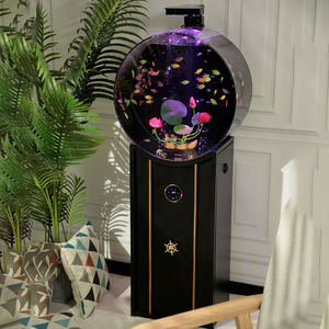 Groot Indoor Nieuw Acryl <span class=keywords><strong>Aquarium</strong></span> Met Filter Box Milieuvriendelijk Plastic <span class=keywords><strong>Aquarium</strong></span> Voor Woonkamer Studeervloer Indoor Decoratie - Product Image 2