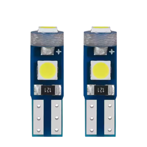 หลอดไฟ LED T5 3030 3SMD แบบเสียบ 12V สำหรับแผงหน้าปัดรถยนต์ ไฟแสดงสถานะ - Product Image 1