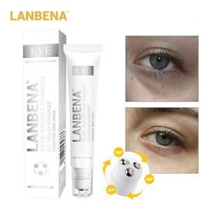 Etiqueta privada, 15ml, crema vegana para ojos, bola rodante, círculo oscuro, suero de retinol blanqueador antiarrugas, elimina las bolsas debajo de los ojos - Product Image 2