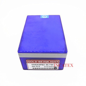 500 Stück Original Gold <span class=keywords><strong>Beamlight</strong></span> Stricknadeln VosaSpec 80.75X für SHIMA SEIKI Chinesische Strickmaschine 14G Kleine Hakennadel - Product Image 1