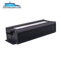Alimentation LED 110-240V vers AC/DC 12V 24V 50W 100W 150W 200W 300W, étanche IP67, boîtier plastique pour éclairage LED