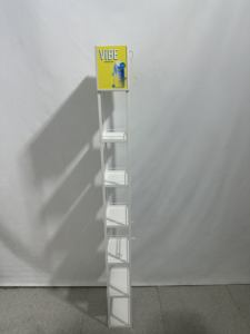 Çok Katlı Günlük Yaşam Aksesuarları Dolap Depolama Dolabı Metal Sergi Standı Beyaz Renk Özelleştirilebilir Sergi Rafı Modern - Product Image 4