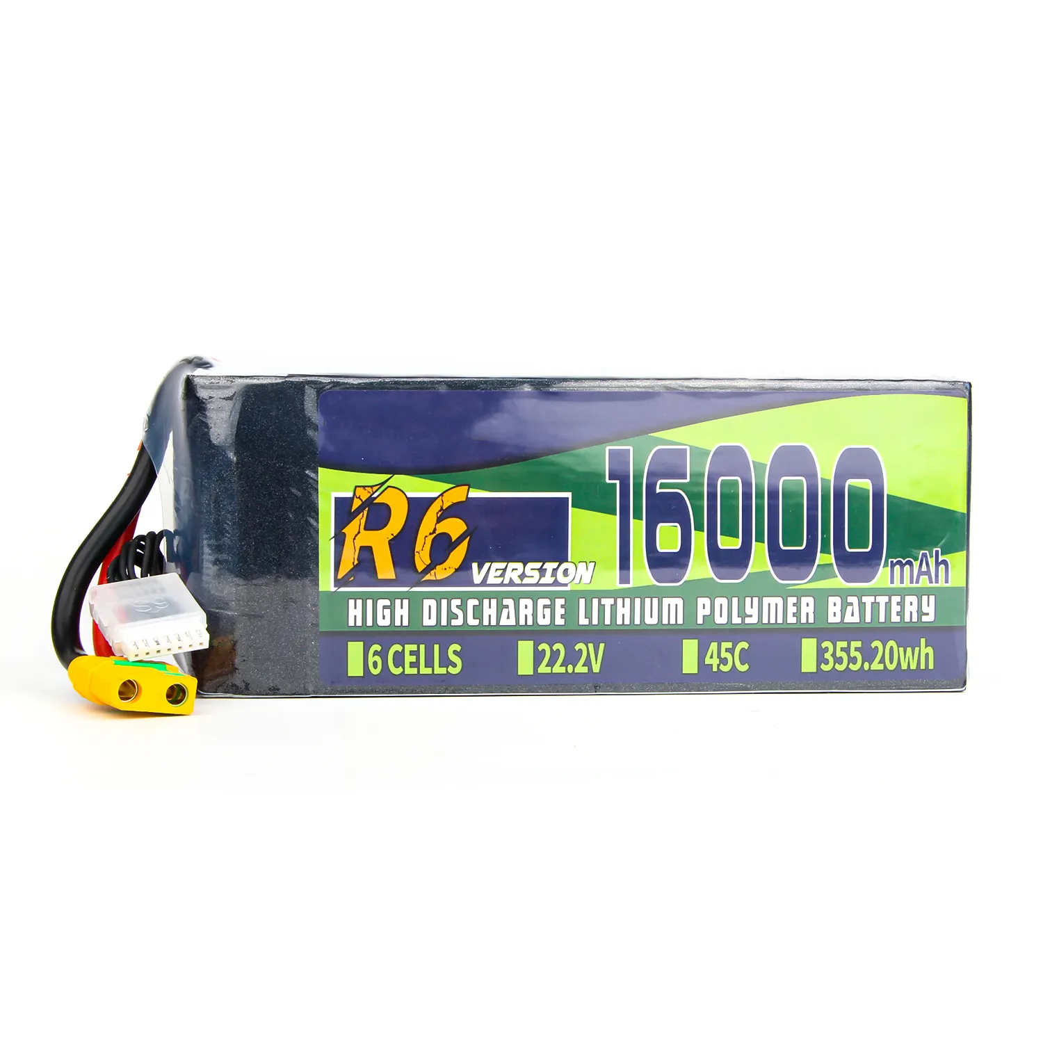 6S 22.2V 16000mah 45C Soft Case battery Agricultural Lipo Battery Pack with High Energy Density for Agricultural spraying drone