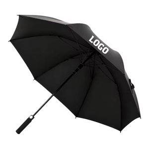 Parapluie de golf promotionnel personnalisé grand format (62, 68, 72 pouces) coupe-vent et imperméable avec logo – Offre spéciale - Product Image 1