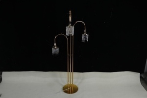 Lumière de <span class=keywords><strong>colonne</strong></span> de glace à 3 têtes pour allée de mariage, qualité supérieure, ajoute de la couleur et des points lumineux aux décorations de scène de mariage à l'étranger - Product Image 1