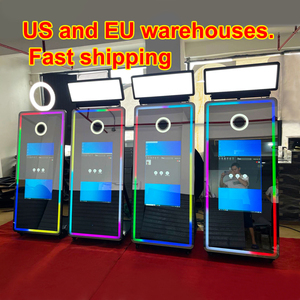 Cheap 43 Inch Touch Screen Magic Mirror Photo Booth Machine with SLR Compatible Instant <b>Print</b> Selfie Photobooth Mirror - Product Image 2