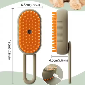 热销豪华猫狗沐浴宠物梳一键防飞按摩带电动喷雾ABS塑料制成 - Product Image 2
