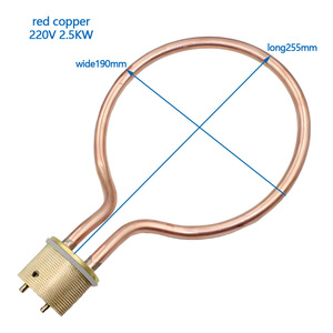 220V 2kw 2.5kw 3kw Esterilizador eléctrico industrial Elemento de calefacción tubular Elemento de calefacción autoclave - Product Image 3