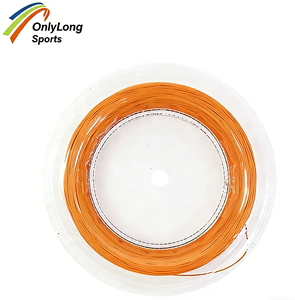 Cordage de badminton multifilament en nylon ALPHA OEM, bobine de 200 m, 0,7 mm, durable, élastique, multicolore, 24-28 LBS, emballage individuel en sachet OPP - Product Image 1