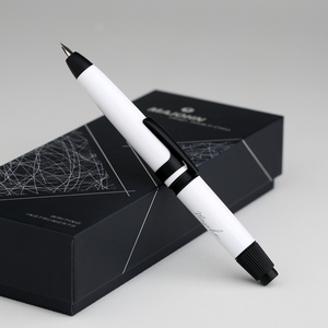 MAJOHN A3 Rotating Sealed <strong>Fountain</strong> <strong>Pens</strong> Rotate Nib Resin Body 0.38mm <strong>Fine</strong> <strong>Tip</strong> Writing Universal Office Student Ink Absorber - Product Image 4
