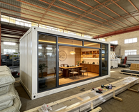 Maison conteneur portable standard, bâtiment de bureau de luxe, maisons modulaires préfabriquées pour le Mexique, les Philippines, l'Australie