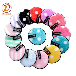 Reusable Makeup Removers Reusable Makeup Remover Pads For Heavy Makeup Face Eyes Multifunctional Washable Reusable Face Cleansing Puff Powder Puff