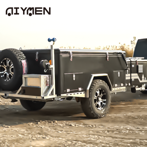 Remorque <span class=keywords><strong>de</strong></span> camping-car <span class=keywords><strong>de</strong></span> luxe Mini RV Offroad Travel Slide-On Pop Top Caravan Mobile et abordable Vente directe du fabricant - Product Image 5