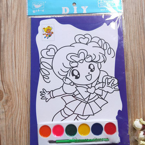 Libros para Colorear de 6 Colores a un Precio de Un Yuan, Dibujos Animados, Graffiti, Pintura DIY, Arte Infantil, Un Yuan, Dos Yuan, Un Yuan - Product Image 1