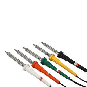 Fer <span class=keywords><strong>à</strong></span> souder externe en gros d'usine 30W-60W, poignée multicolore, fer <span class=keywords><strong>à</strong></span> souder électrique, emballage personnalisé OEM, <span class=keywords><strong>électronique</strong></span> - Product Image 1