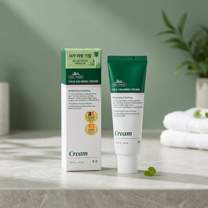 VT Cica Crème pour le visage apaisante 50ml avec ingrédients apaisants et nourrissants pour une peau saine - Product Image 3