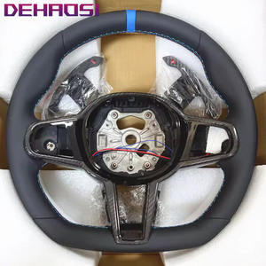 Volante in Fibra di Carbonio per <span class=keywords><strong>BMW</strong></span> Nuova Serie 1234 <span class=keywords><strong>G42</strong></span> G20 G22 G23 G26 G29 F40 F44, Aggiornamento da Vecchio a Nuovo 2025 M4 Personalizzato in Alcantara - Product Image 3