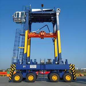 Grúa Portátil Móvil de 60t 80t para Transporte de Contenedores Pesados con Ruedas de Goma - Product Image 3