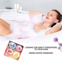 Boules à bulles scintillantes pour enfants, éclaircissement de la peau, pour le bain, Mousse de Rose biologique, nouvel arrivage