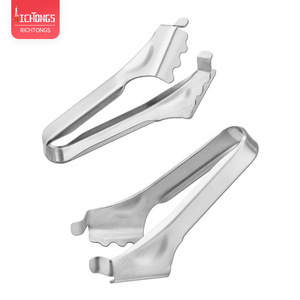 Plump Stainless Steel Food <b>Tongs</b> Mini <b>Kitchen</b> Meat Shredder Barbecue Tool For Poultry Bacon Handling - Product Image 2