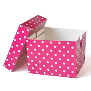 Khách hộp bánh trắng với 4 6 8 10 inch Hộp Bánh Cưới cho bữa tiệc - Product Image 3