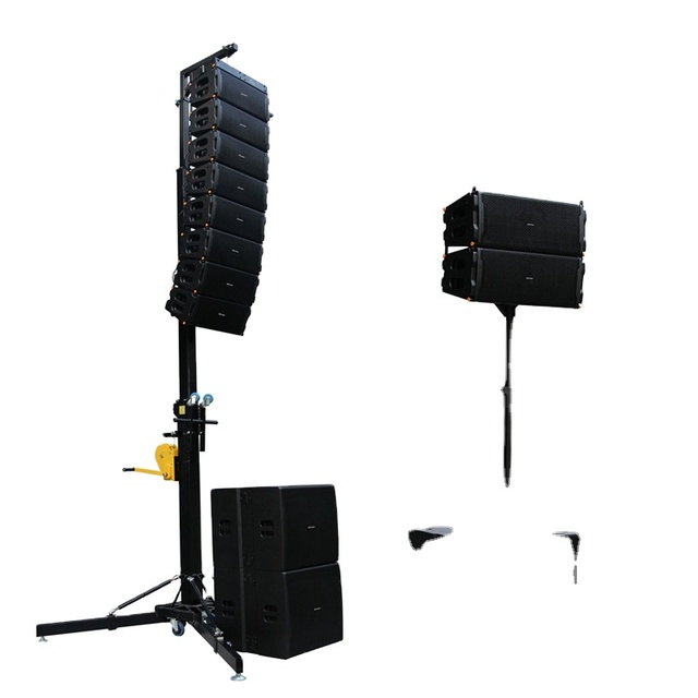 Cinow Built-in Dsp Dual 12" Active Line Array With Professional Speakers